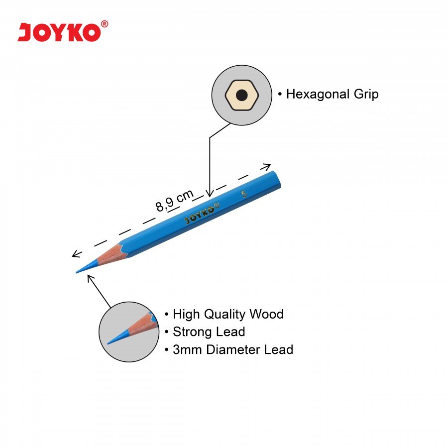 Joyko Pensil Warna Cp-S12 - Gambar 2