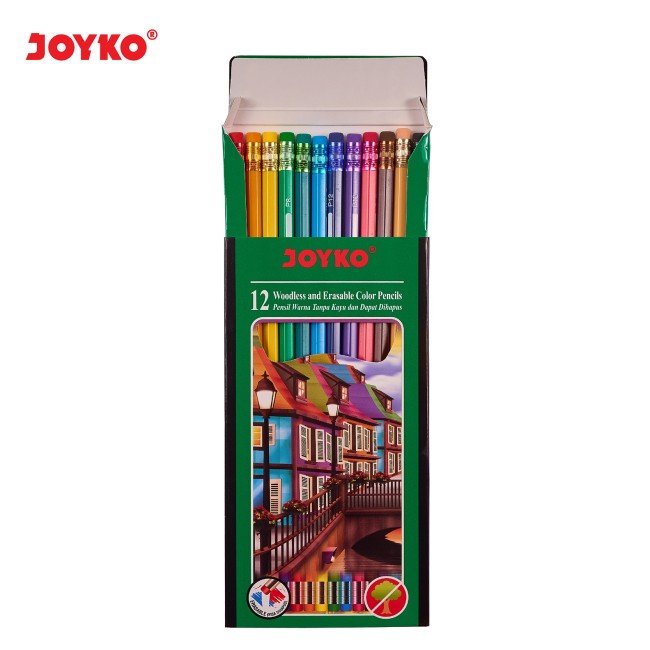 Joyko Pensil Warna Cp-109 (12 Warna)