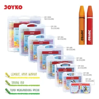 Joyko Oil Pastel OP- (12,18,24,36,48,55,72,100S)